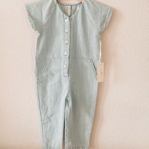 Rylee + Cru denim jumpsuit